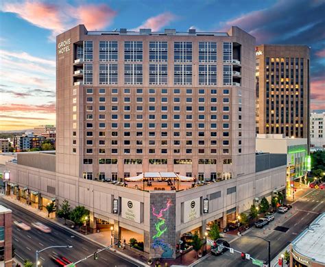 The grove hotel boise - Connected to 5,400-seat Idaho Arena and offering 14,000 sq ft of meeting space, catering & ballrooms the hotel excels in events; City Style; The luxury hotel of choice in central Boise …